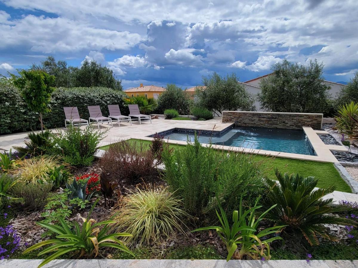 Dependance Villa Tropez 르 뤽 외부 사진