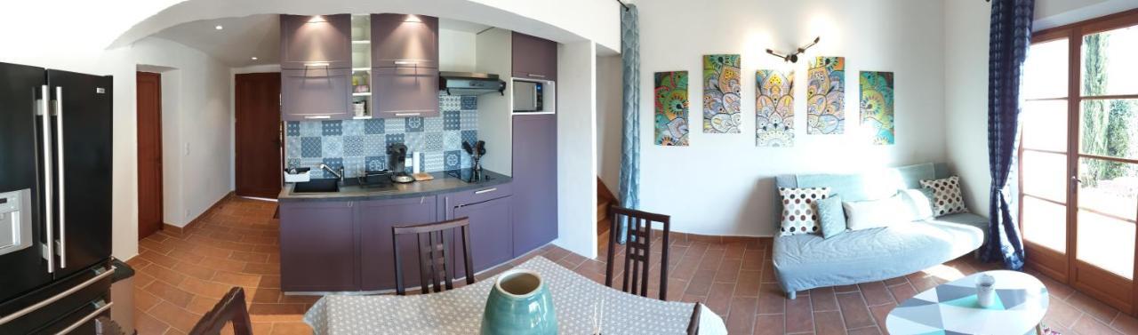 Dependance Villa Tropez 르 뤽 외부 사진